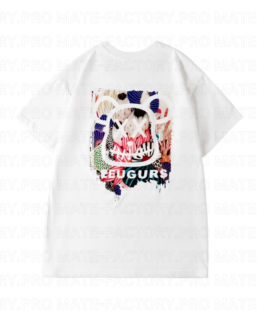 Mate factoryPrinted white t-shirt13